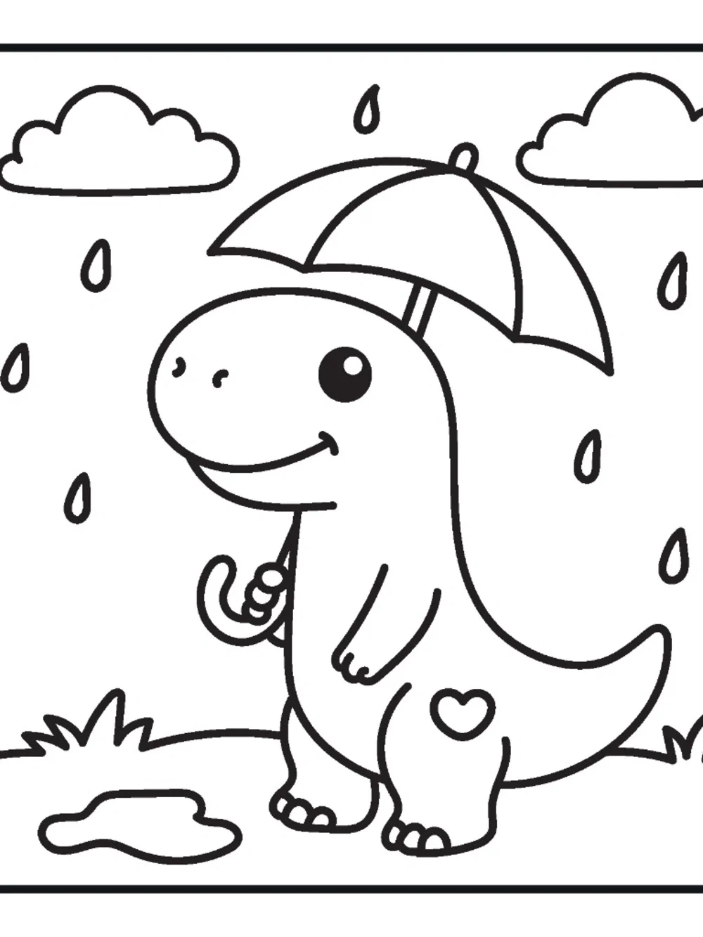 🦖 BABY DINOSAURS Coloring & Activity Book — Roar-some Fun Awaits! 🦕